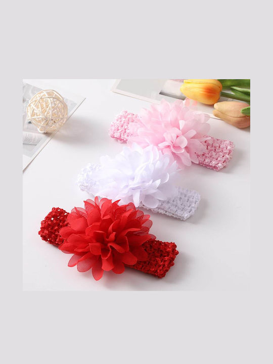 Nannie Nannie Kinder Haarband mit Stirnband in Rosa Farbe