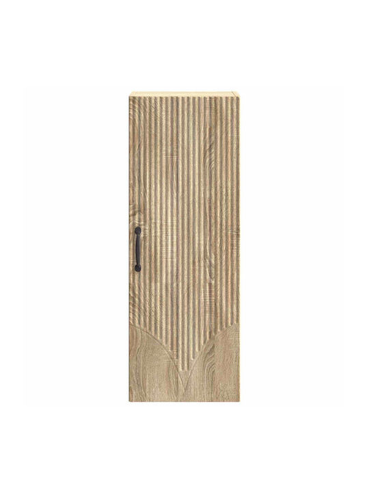 Wall Brown Kitchen Cabinet 33x34.5x90cm