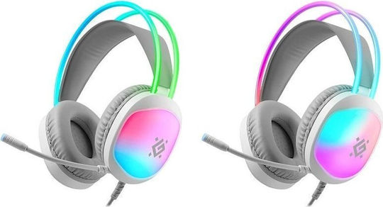 Defender Eclipse On Ear Gaming Headset με σύνδεση USB Λευκό