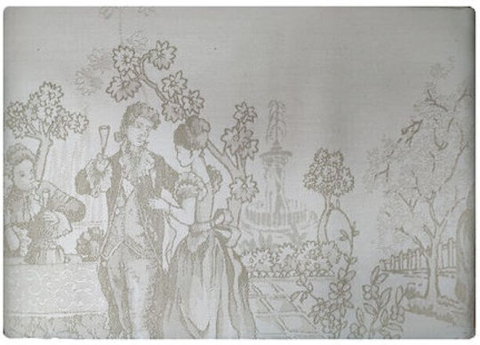 Vassiliadis Bros Față de masă Ecru 160x250cm
