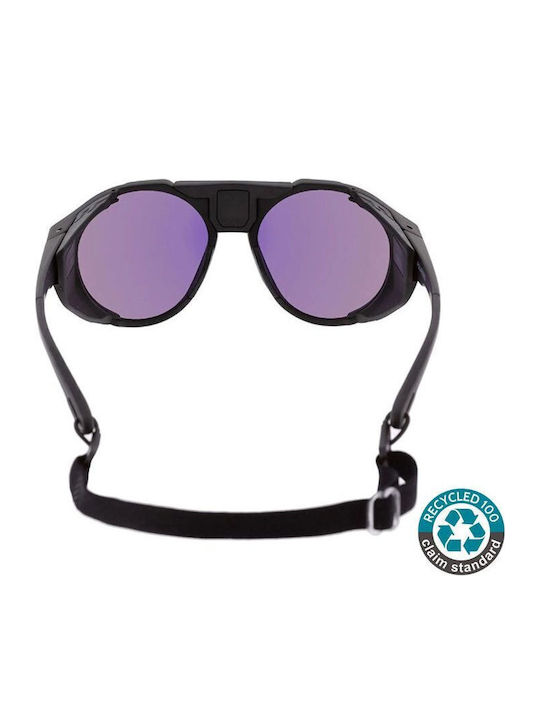 Ocean Sunglasses Unisex Ochelari De Soare Cu Culoare Full Face Neagră Și Culoare Bej Polarized 2910