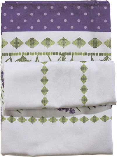 Das Home Tischdecken 0722 Μευκο Lila Grün 45x140cm