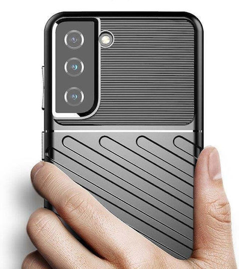 HQWear Back Cover Σιλικόνης Μαύρο (Galaxy S23+)