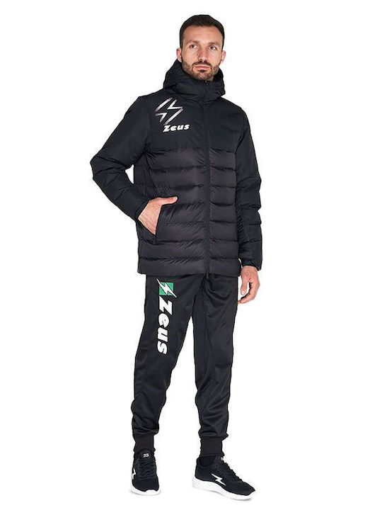 Olympia Зимно Яке Puffer Водоустойчиво Черно