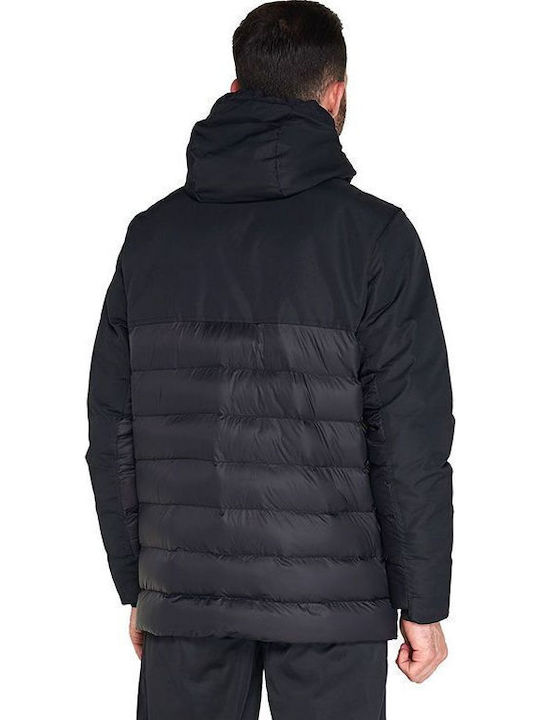 Olympia Зимно Яке Puffer Водоустойчиво Черно