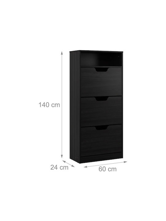 Organizator Pantofi din Lemn 60x24x140cm