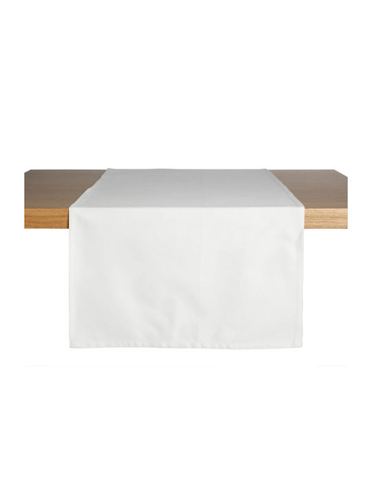 Kotonia Home Față de masă Din Bumbac Set Alb 45x145cm