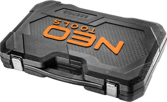 Neo Tools Werkzeugkoffer mit 233 Werkzeugen