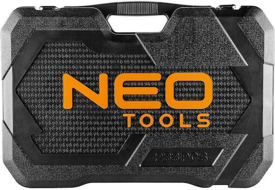 Neo Tools Werkzeugkoffer mit 233 Werkzeugen