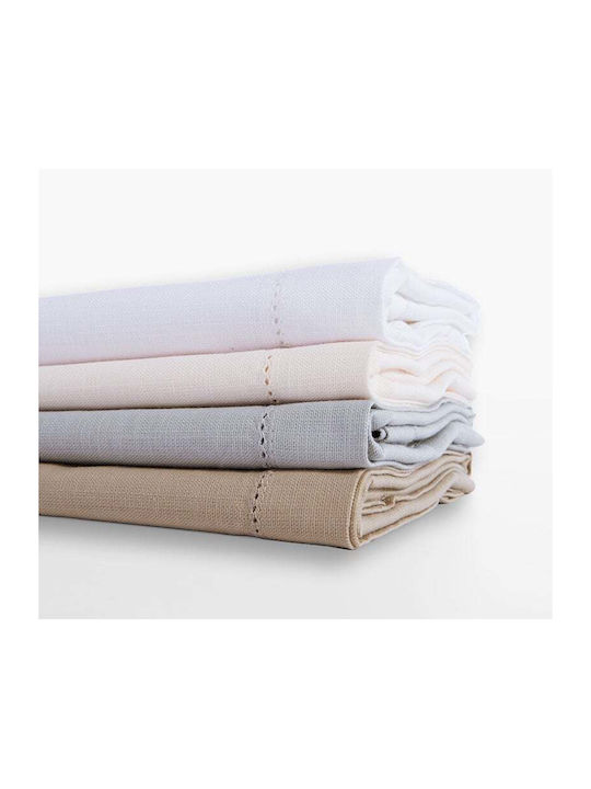 Nef-Nef Homeware Nef-Nef Homeware Baumwoll Tischdecke Steady Ecru 180x180cm