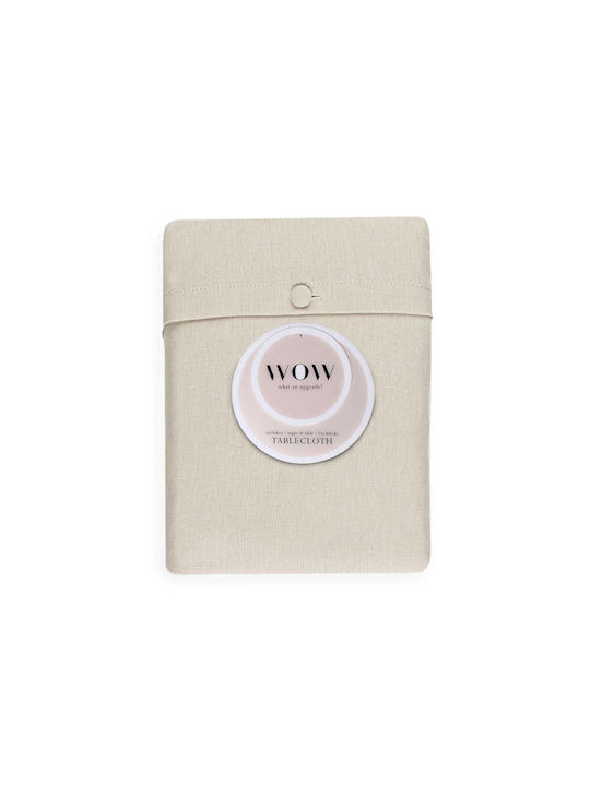 Finesse Τραπεζομάντηλο Βαμβακερό Ivory 150x250εκ.