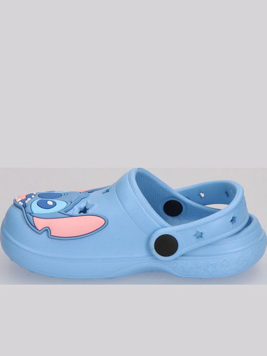 Stitch Sabot de Plajă pentru Copii Albastru Deschis