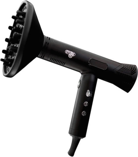 Eti Ionisches Professionelles Haartrockner mit Diffusor 1800W