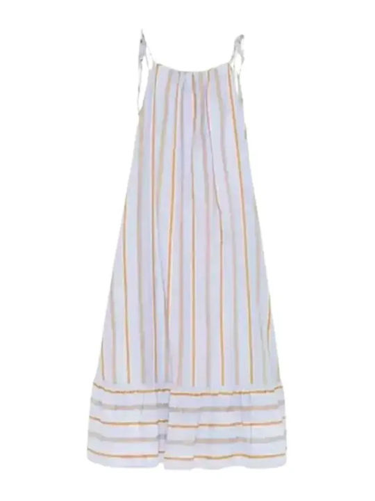 Summer Midi Dress Light Blue