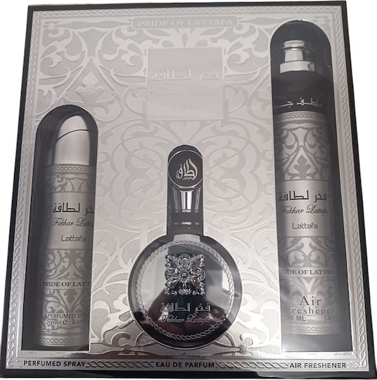 Lattafa Fakhar Ανδρικό Σετ με Eau de Parfum