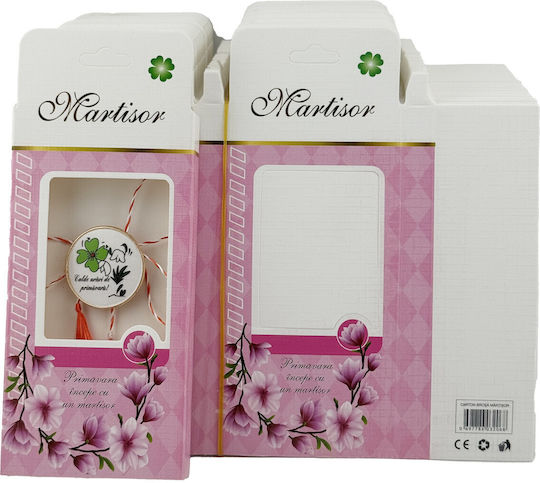 Картонени Опаковки Martisor Alista Home Комплект 200 Бройки Кутии За Брошки С Цветен Дизайн Светлорозови