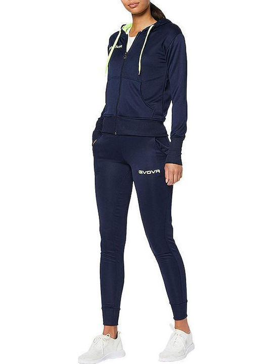 Tuta Σετ Φόρμας Navy/yellow