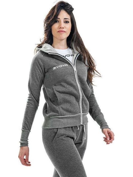 Damen Jogginghosen Tuta Star Σετ Φόρμας Grau Graphit