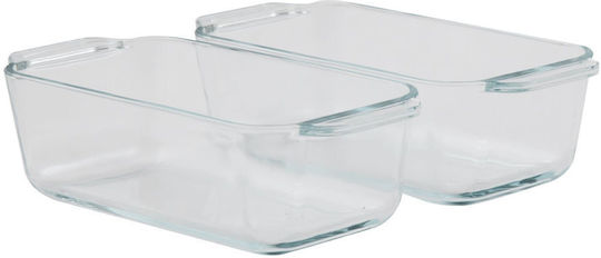 Set Kommerzielle Lebensmittelbehälter Container-Deckel 1.3lt 2 Stück