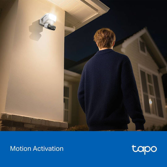 TP-LINK Tapo C710 IP Überwachungskamera Full HD+ 3MP Wasserdicht mit Zwei-Wege-Kommunikation und Objektivgröße 4mm