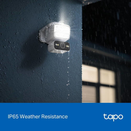 TP-LINK Tapo C710 IP Überwachungskamera Full HD+ 3MP Wasserdicht mit Zwei-Wege-Kommunikation und Objektivgröße 4mm
