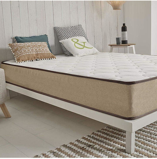 SteweHome Einzeln Orthopädisch Matratze Memory-Schaum 100x180x17cm mit Bonell-Federn