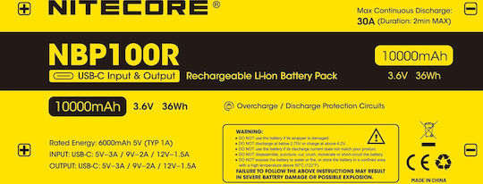 NiteCore Nbp100r Lighting Flashlight Accessories