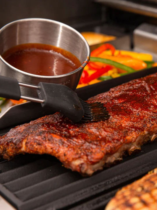 Broil King Set von 2 BBQ-Werkzeugen mit Schale und Bastelpinsel 61490