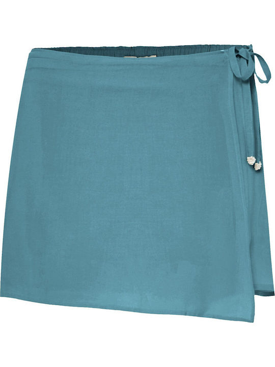 Mini Envelope Skirt Green