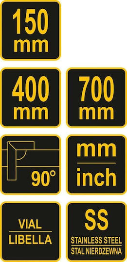Toya Toya Angle Ruler for Blacksmiths Steel Length 15cm