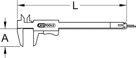 Ks Tools Starrett Dickenmessgerät