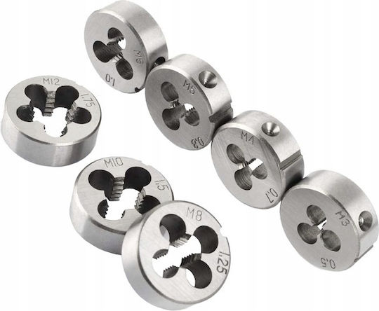 Forsage Threading Tap Die Set 32pcs M3-m12