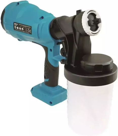 Dedra Battery Powered Solo Paint Spray Gun 18V with 0.7lt Container DED7057