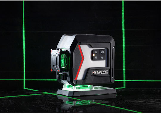 Kapro Αυτορυθμιζόμενο Περιστροφικό Αλφάδι Laser Πράσινης Δέσμης 3.7V με Εύρος Εργασίας 30m