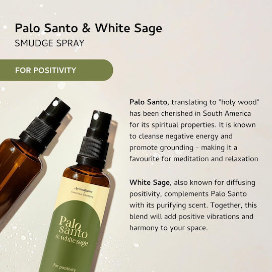 Home Fragrance Spray Palo Santo Sage Palo Santo & White Sage 100ml