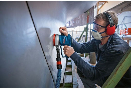 Bosch GEX 34-125 Electric Eccentric Sander 125mm Electric 340W with Speed Control and with Suction System 0601372300