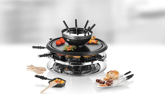 Unold Επιτραπέζια Ηλεκτρική Ψησταριά Raclette Λείας Πλάκας 1300W 40x40εκ.