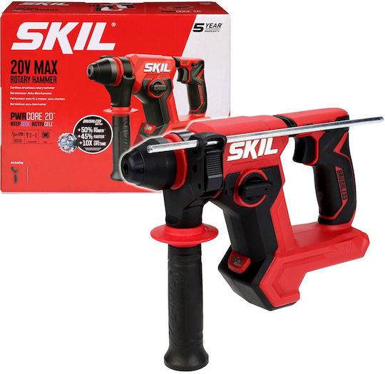 Skil Rotary Hammer Excavator Battery Brushless 20V 1x4Ah with SDS Plus Socket D00469