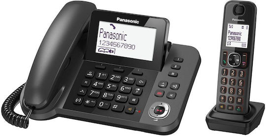 Panasonic KX-TGF320 Corded Office Phone Black KX-TGF320