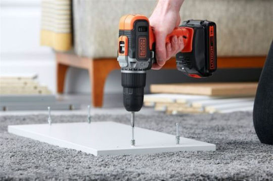 Black & Decker BCD003C1K Brushless 18V Battery Percussive Drill Driver