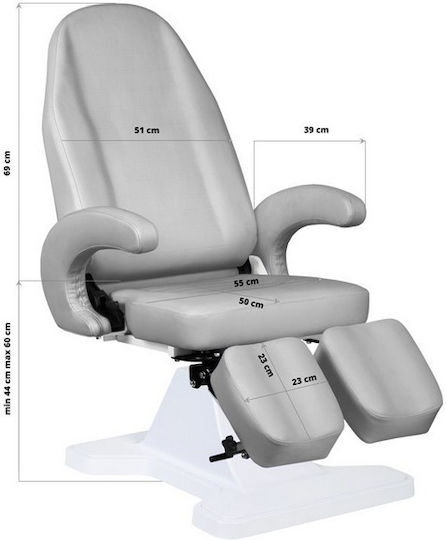 Pedicure Chair with Adjustable Height