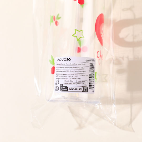 Cherry Series Μπουκάλι Ψεκασμού – 100 Ml