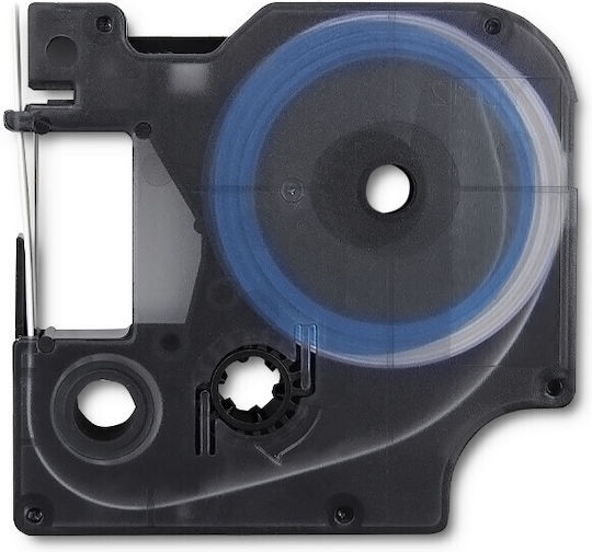 Qoltec Ταινία Ετικετογράφου 1m x 12mm σε Λευκό Χρώμα Συμβατή με Dymo D1