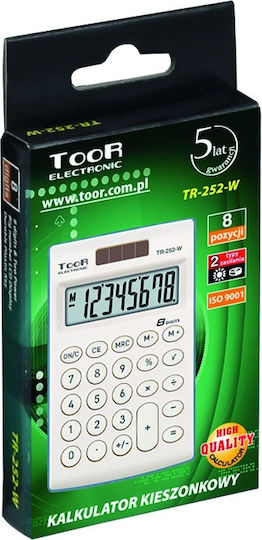 TooR Calculator de buzunar. în Culoarea Negru 1buc