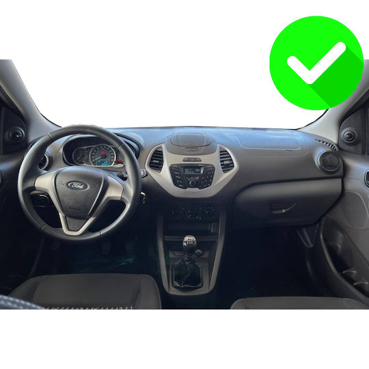 Carmedia Ηχοσύστημα Αυτοκινήτου για Ford Ka 2017 (Bluetooth/USB/WiFi/GPS/Apple-Carplay/Android-Auto) με Οθόνη Αφής 12.3"