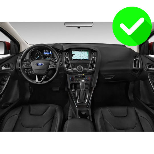 Carmedia Car Audio System for Ford Focus 2011-2018 (Bluetooth/USB/WiFi/GPS/Apple-Carplay/Android-Auto) with Touch Screen 12.3"