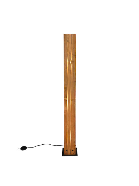 Trio Lighting Vintage Floor Lamp H121xW16cm. with Socket for Bulb E27 Beige
