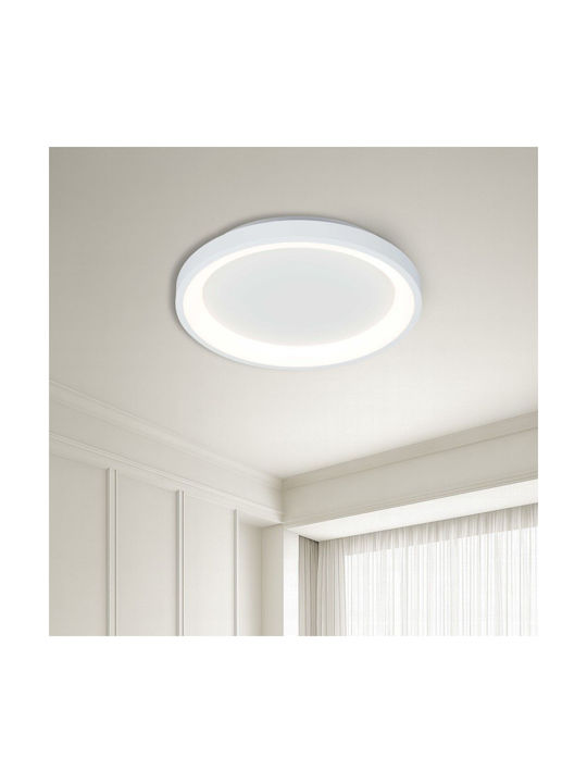Πλαφονιέρα Οροφής Alexa-c Led 60w Cct 3290lm 230v Dim Φ40 Λευκο 5251
