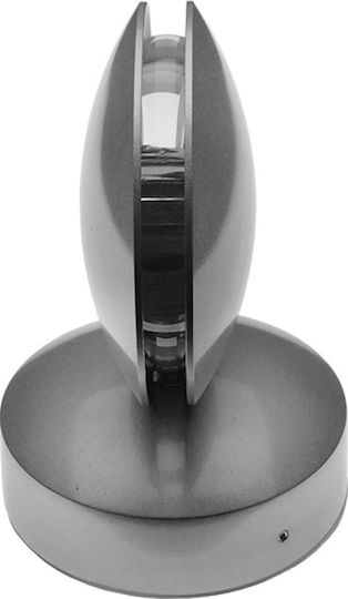 GloboStar Cree Επιτοίχιο Εξωτερικό Φωτιστικό LED IP44 9W με Ψυχρό Λευκό Φως 12x11x17εκ.