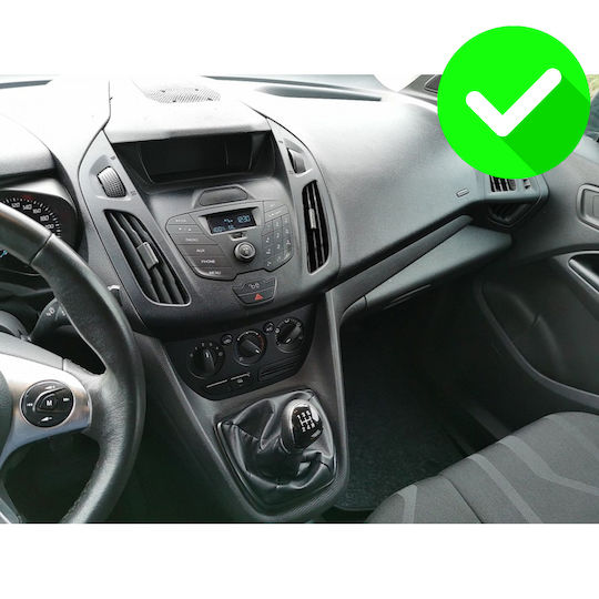 Carmedia Car Audio System for Ford Transit Connect 2013-2018 (Bluetooth/USB/WiFi/GPS/Apple-Carplay/Android-Auto) with Touch Screen 12.3"